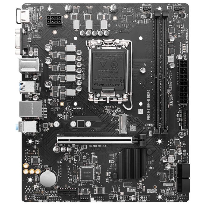 ��� �� MSI - PRO H610M-E DDR4