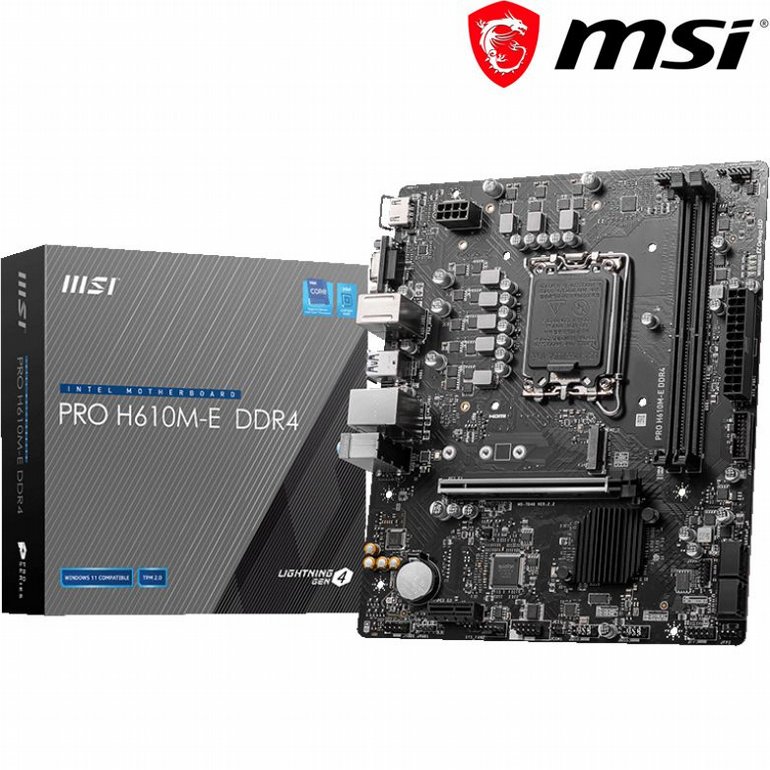 ��� �� MSI - PRO H610M-E