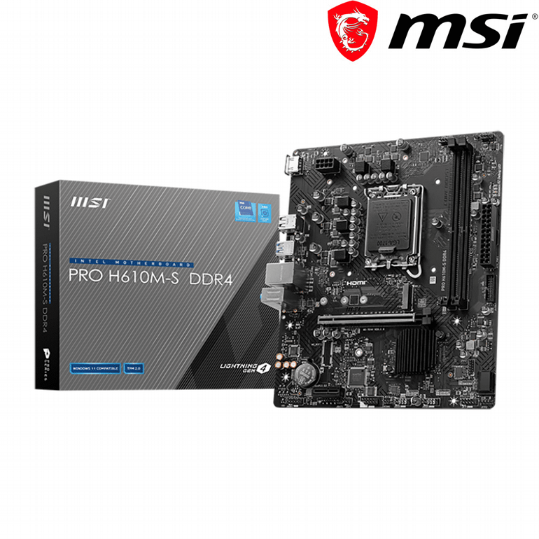 ��� �� MSI PRO H610M-S 4711377198257