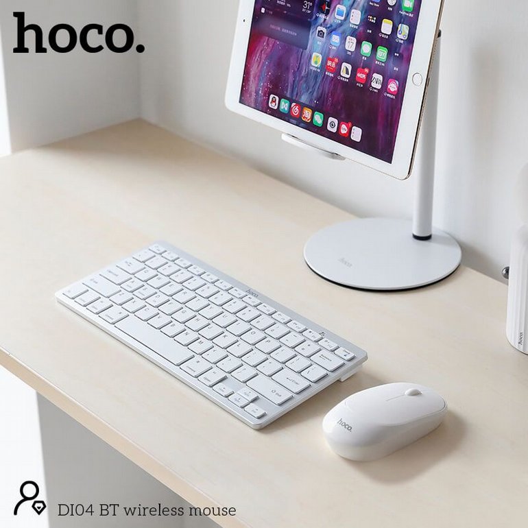 ��� ����� ����� ������ HOCO - DI05 BT Keyboard and mouse set ������/�����