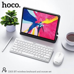 ��� ����� ����� ������ HOCO - DI05 BT Keyboard and mouse set ������/�����