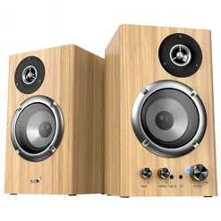 רמקולים למחשב Genius SP-HF1812BT Hi-Fi Bluetooth Wood Speakers רמקולים למחשב Genius SP-HF1812BT Hi-Fi Bluetooth Wood Speakers