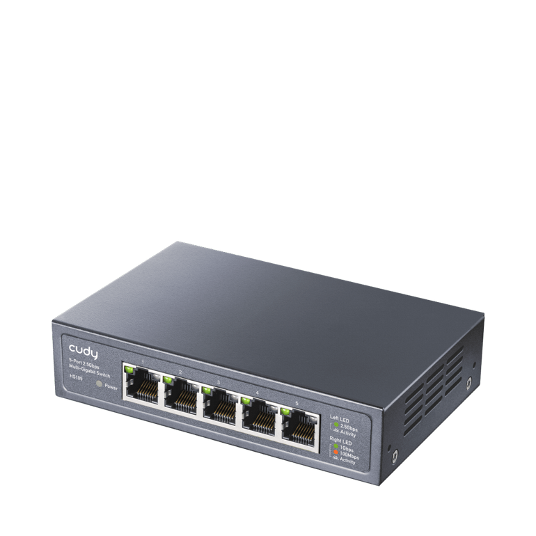 ��� ���� Cudy HS105 5-Port 2.5G Multi-Gigabit Switch.