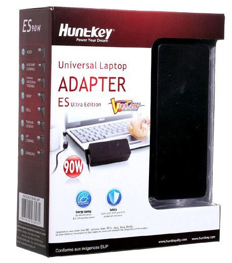 ��� �� ����� ���� HuntKey - Universal Notebook Power Adapter - Mini II - 90W