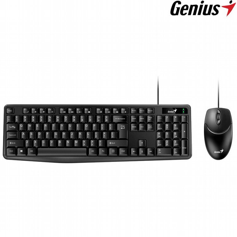 �� ���� ����� ����� Genius - KM-170 - Keyboard and Mouse Combo (EN/HEB)
