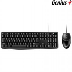סט חוטי מקלדת ועכבר Genius - KM-170 - Keyboard and Mouse Combo (EN/HEB) סט חוטי מקלדת ועכבר Genius - KM-170 - Keyboard and Mouse Combo (EN/HEB)
