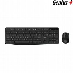 סט אלחוטי מקלדת ועכבר Genius - KM-8206S (EN/HEB) - Wireless Silent KBM Combo סט אלחוטי מקלדת ועכבר Genius - KM-8206S (EN/HEB) - Wireless Silent KBM Combo
