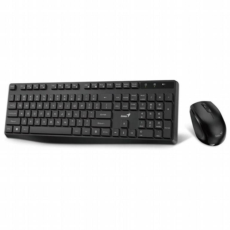 �� ������ ����� ����� Genius - KM-8206S (EN/HEB) - Wireless Silent KBM Combo