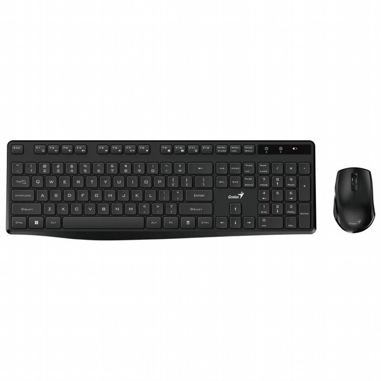 �� ������ ����� ����� Genius - KM-8206S (EN/HEB) - Wireless Silent KBM Combo