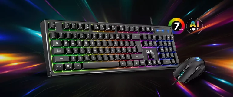 ��� ����� ����� ������� Genius  - Scorpion KM-GX6 - Keyboard and Mouse Set