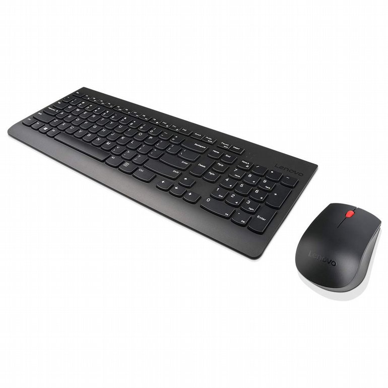 �� ������ ����� ����� 3 ���� Lenovo - 510 Wireless Combo Keyboard and Mouse - Black (EN/HEB/RUS)
