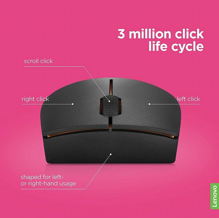 ���� ������  Lenovo - 300 - Wireless Compact Mouse ����