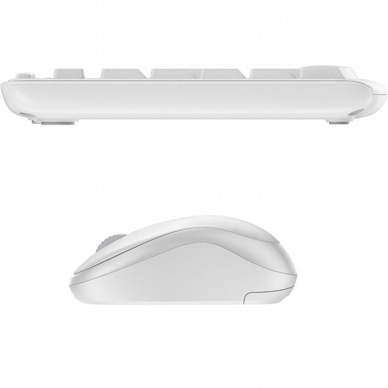 �� ������ ����� �����  Logitech - Silent Wireless Combo - MK295  White  (EN/HEB)