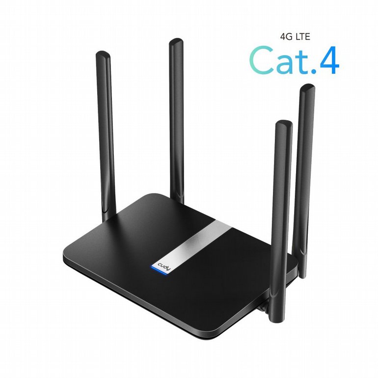 ��� ������ ������� Cudy - 4G LTE AC1200 Dual Band Wi-Fi Router - LT500 - 1200Mbps