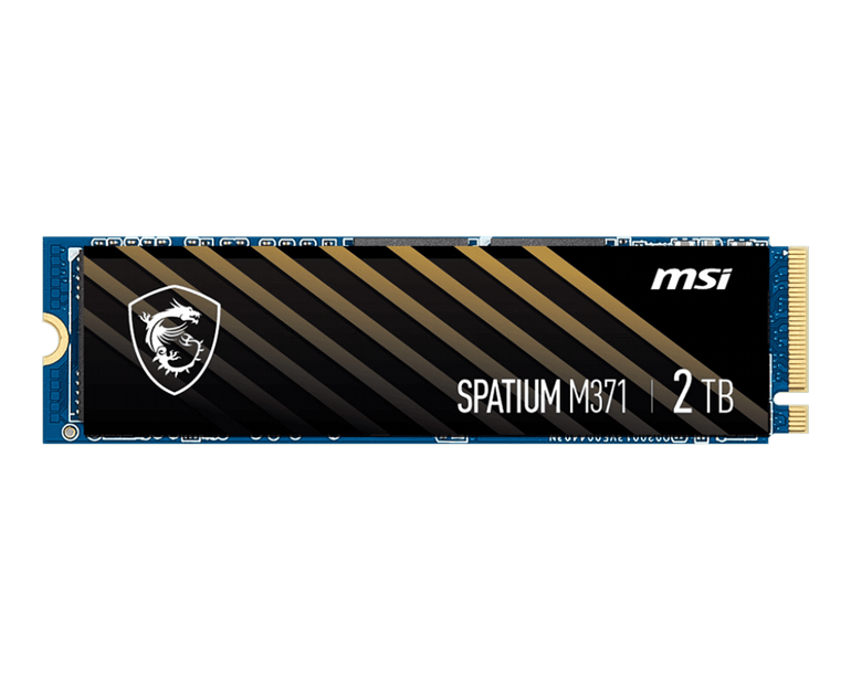 ���� MSI SSD 500GB SPATIUM M371 NVMe M.2 2280 5Y