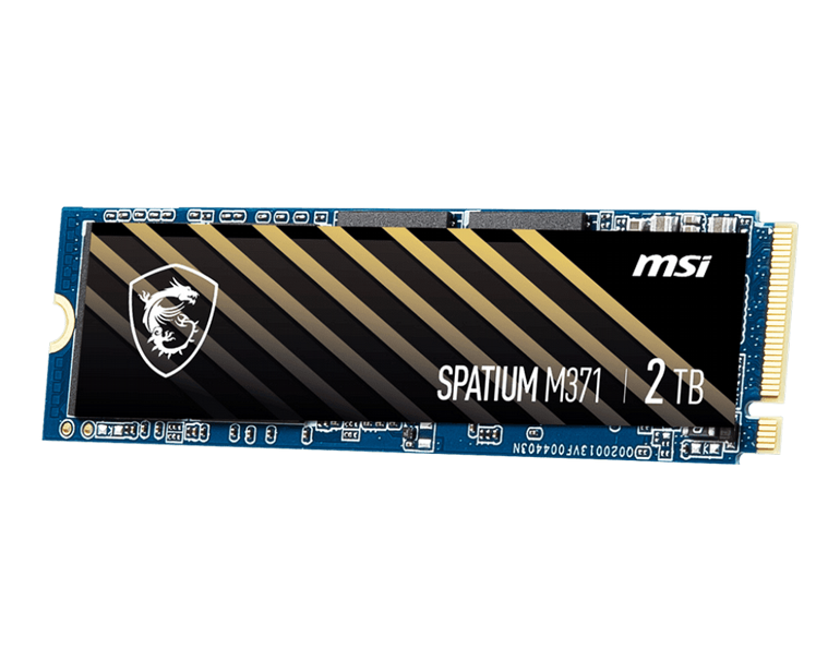 ���� MSI SSD 500GB SPATIUM M371 NVMe M.2 2280 5Y