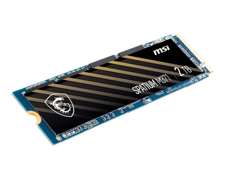 ���� MSI SSD 500GB SPATIUM M371 NVMe M.2 2280 5Y