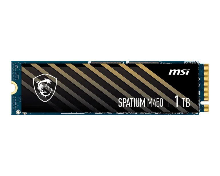 ���� MSI SSD SPATIUM M450 PCIe 4.0 NVMe M.2 500GB V1