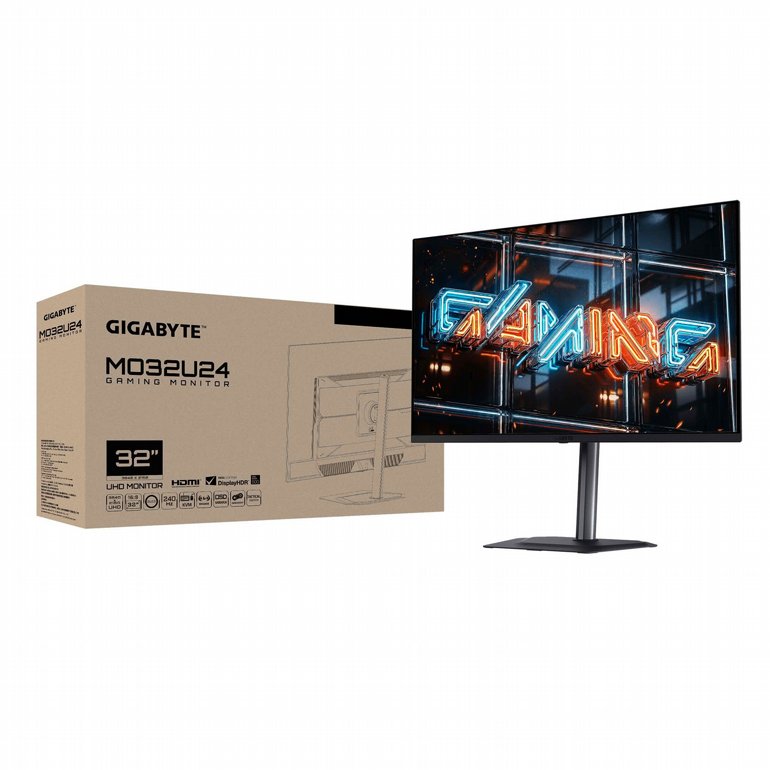 ��� ���� ������� Gigabyte - MO32U24 - 32" UHD 240Hz 0.03ms OLED 