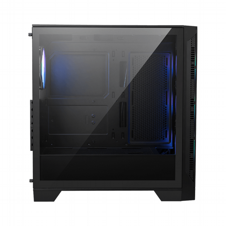 ���� ���� MSI - MAG FORGE 320R AIRFLOW BLACK - Transparent Glass Side