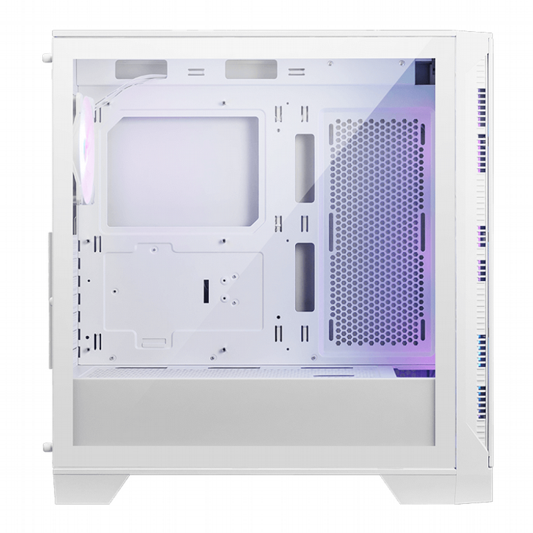 ���� ���� MSI - MAG FORGE 320R AIRFLOW WHITE - Transparent Glass Side