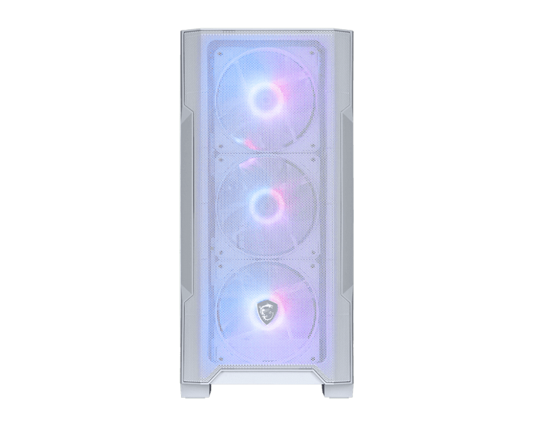 ���� ���� MSI - MAG FORGE M100R WHITE - Transparent Glass Side