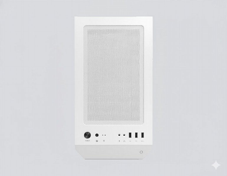 ���� ���� MSI - MAG FORGE M100R WHITE - Transparent Glass Side