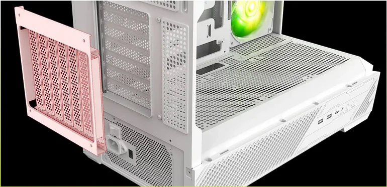 ���� ���� ���  MSI - MAG PANO M130R PZ WHITE - Transparent Glass  Panels