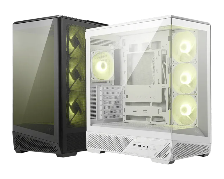 ���� ���� ���  MSI - MAG PANO M130R PZ WHITE - Transparent Glass  Panels