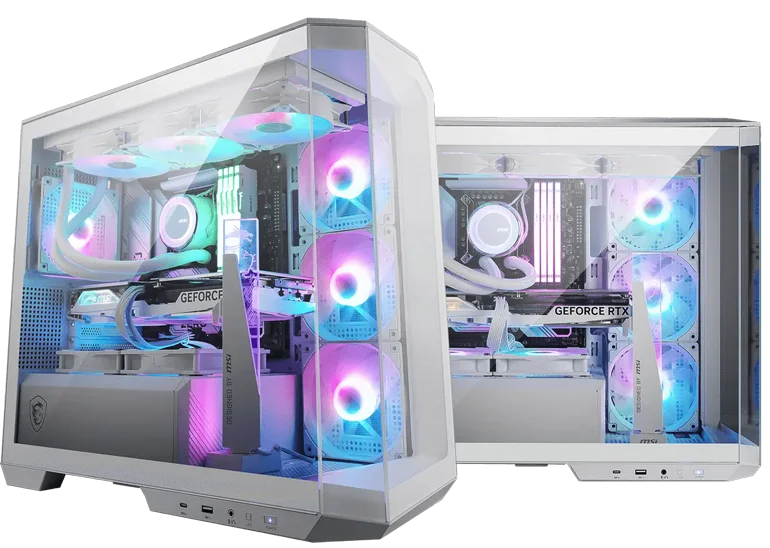 ���� ����  MSI - MAG PANO M100R PZ White - Transparent Glass  Panels