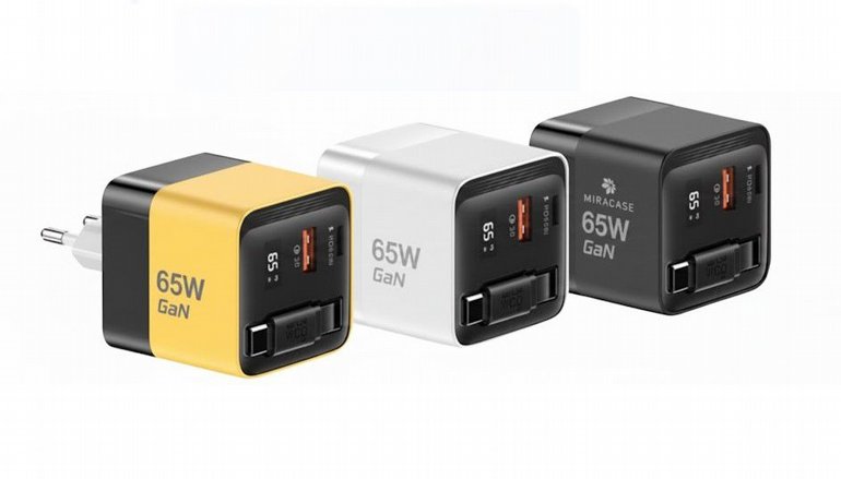 ���� Miracase MWC65RC Retractable Cable Wall Charger.