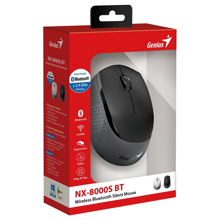 ���� ������ ������ Genius - NX-8000S BT - Black ����