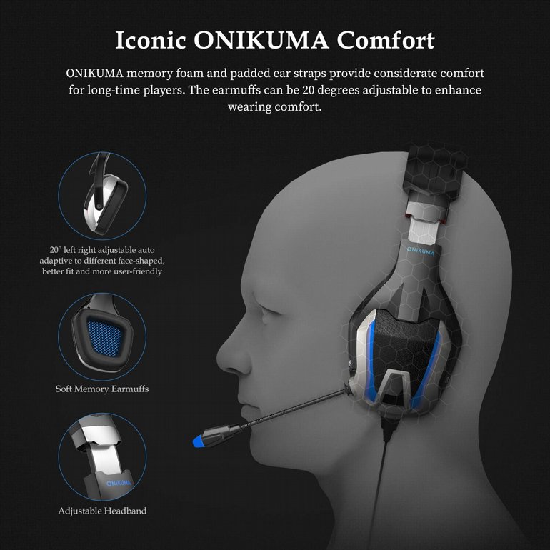������� ������� Onikuma - K12 (Stereo)