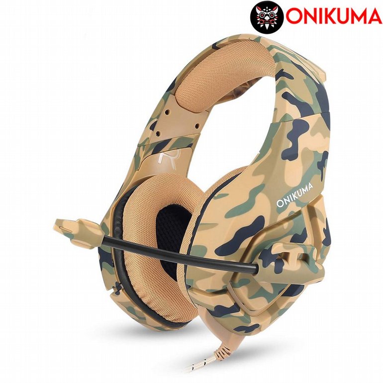 ������� ������� Onikuma - K1B (Stereo) - Cloth Earpads - Military