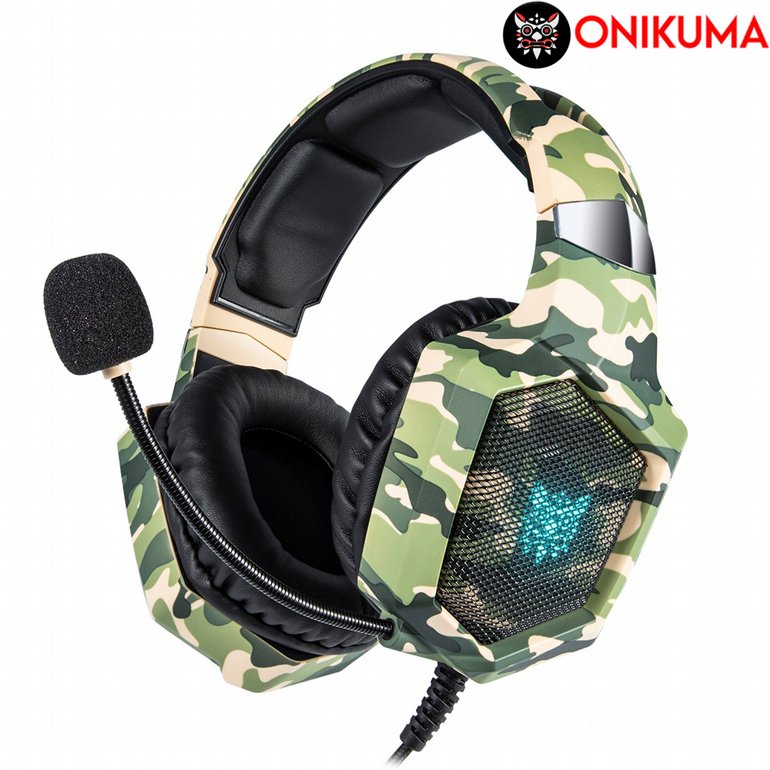 ������� ������� Onikuma - K8 LED Camo Green (Stereo)