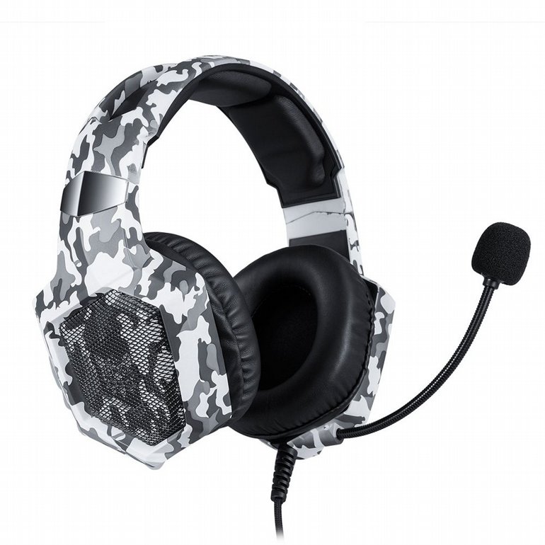 ������� ������� Onikuma - K8 LED Camo White (Stereo)