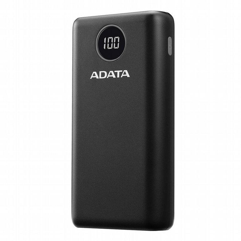 ����� ����� ����� ADATA AP20000QCD 20,000mAh Power Bank USB Black White Blue