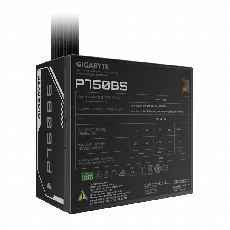��� �� Gigabyte 80 Plus Bronze GP-P750BS