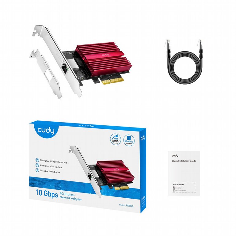 ����� ��� Cudy PCIe 10 Gigabit Network Adapter (PE10G)