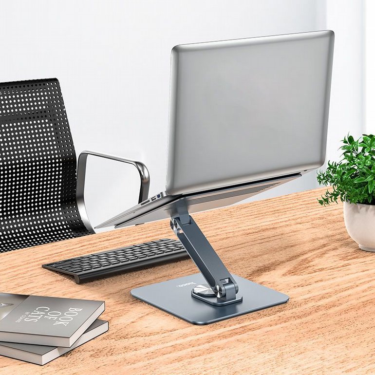 ���� ����� ���� HOCO PH52 Plus Might Metal Rotating Laptop Holder