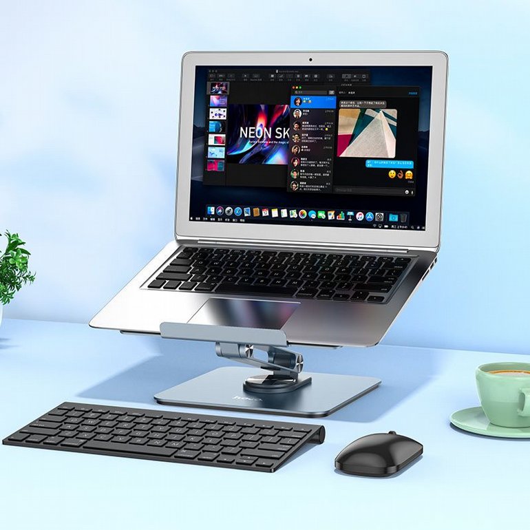 ���� ����� ���� HOCO PH52 Plus Might Metal Rotating Laptop Holder