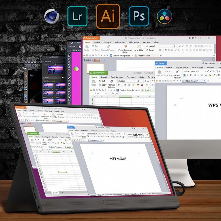 ��� ���� ���� ZSUS - PM15AEU - Portable Monitor - 15.6" FHD 60Hz IPS