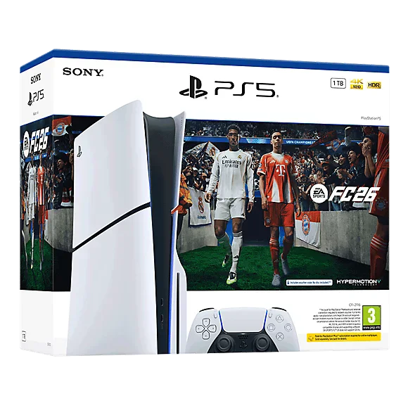 ������� ���� Sony PlayStation 5 Slim 1TB Disc Console (CFI-2116) + EA Sports FC 26 Bundle