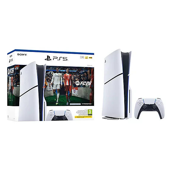 ������� ���� Sony PlayStation 5 Slim 1TB Disc Console (CFI-2116) + EA Sports FC 26 Bundle