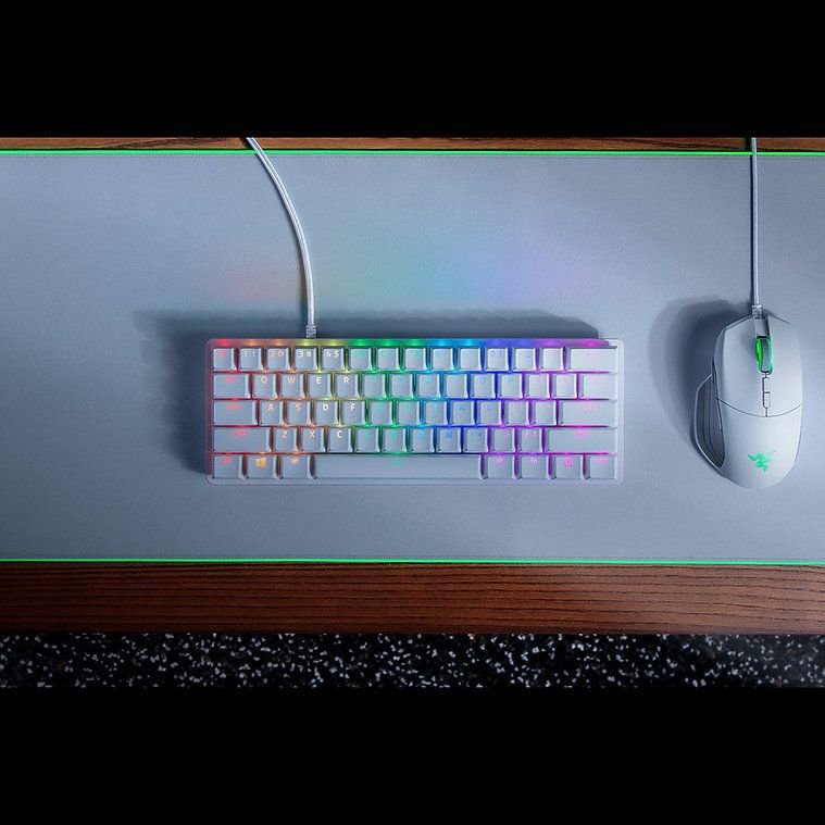 ������ Razer Huntsman Mini [Mercury + Red Switches] �����
