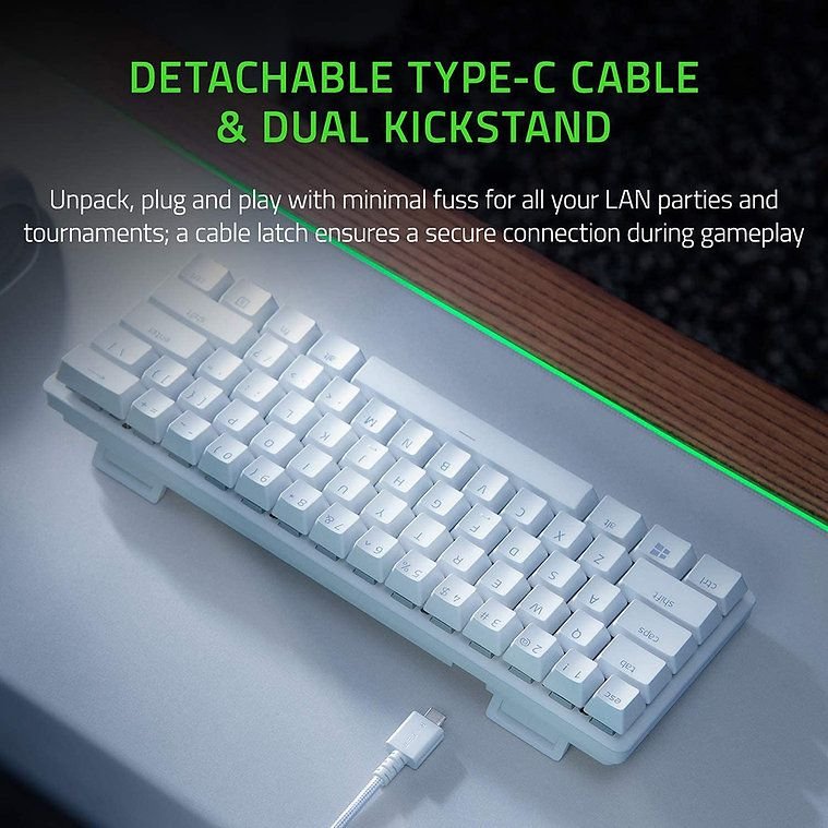 ������ Razer Huntsman Mini [Mercury + Red Switches] �����