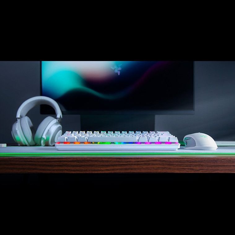������ Razer Huntsman Mini [Mercury + Red Switches] �����