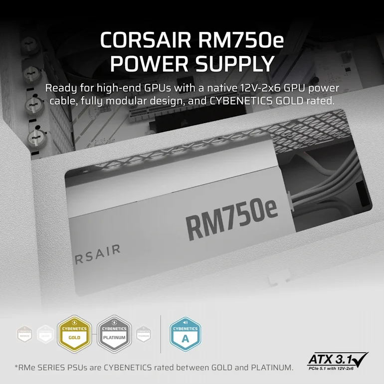 ��� �� ����� ����  Corsair RM750e 750W ��� 