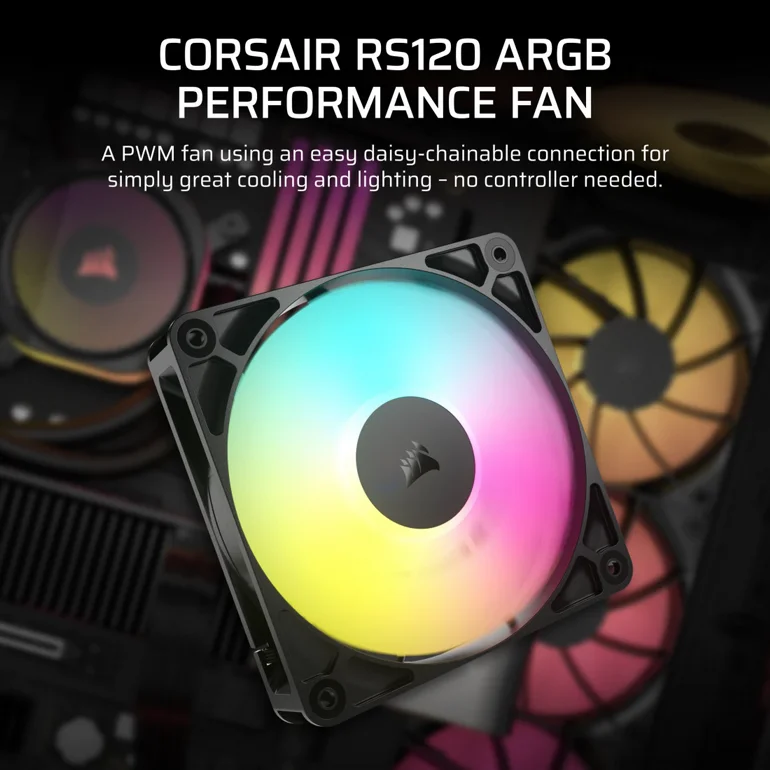 �� ��������  RS120 ARGB 120mm PWM Fan 3x