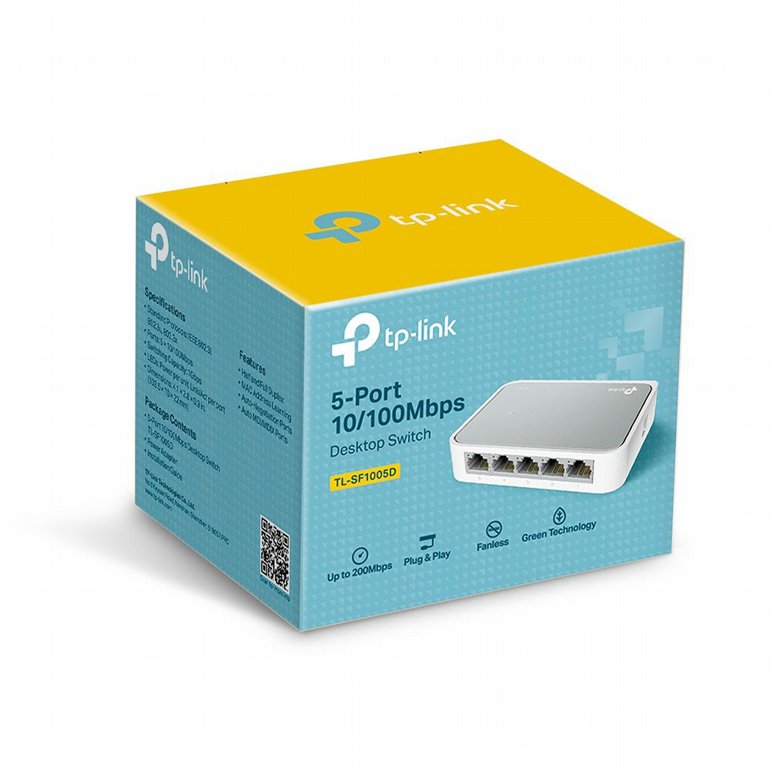 ��� ���� TP-Link - Switch - 5-Port 10/100Mbps - TL-SF1005D